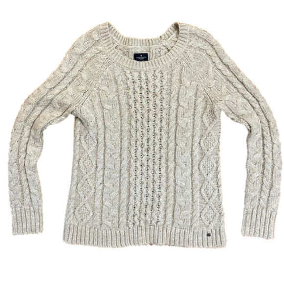 American Eagle Outfitters Sweaters - AMERICAN Eagle sweater woman’s size small chunky knitted long sleeve sweater
